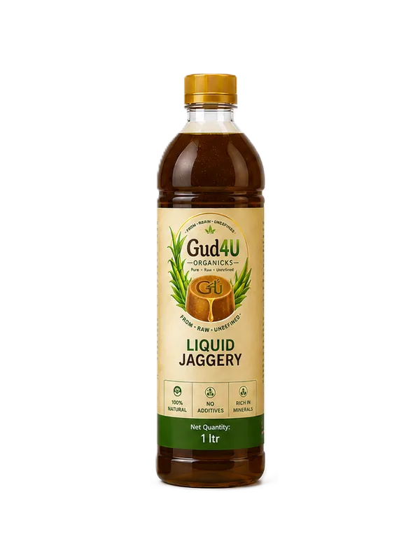 Liquid jaggery, 1 litre bottle